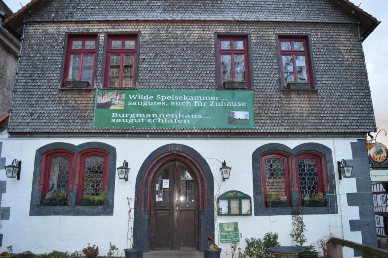 Burgmannenhaus Steinau an der Straße Exterior foto