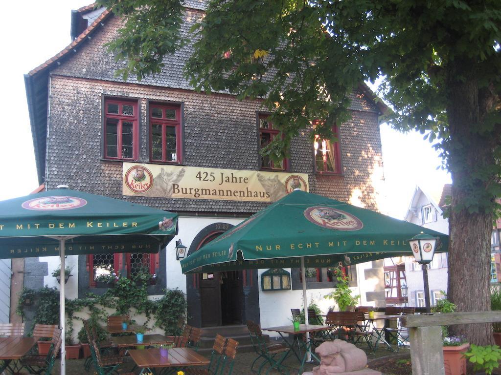Burgmannenhaus Steinau an der Straße Exterior foto