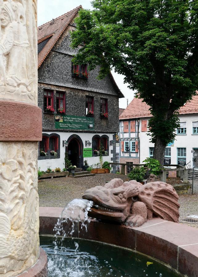 Burgmannenhaus Steinau an der Straße Exterior foto